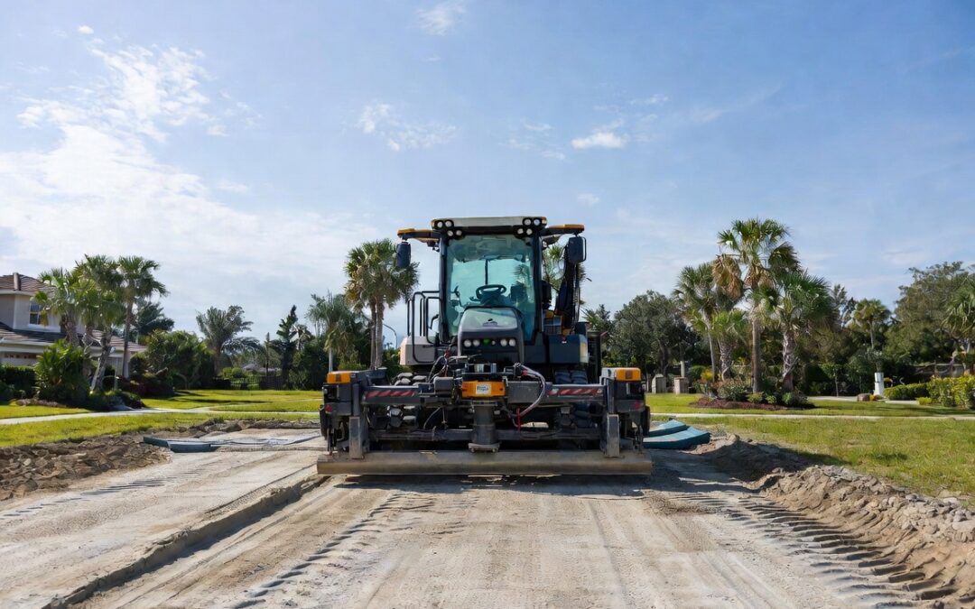 Laser Grading in Sarasota & Manatee County: Precision Land Leveling for Perfect Drainage and Durable Surfaces